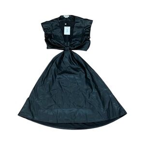 NWT Jason wu faux leather dress